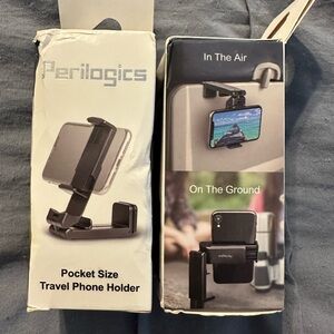 Black Travel Phone Holders 2 pack
